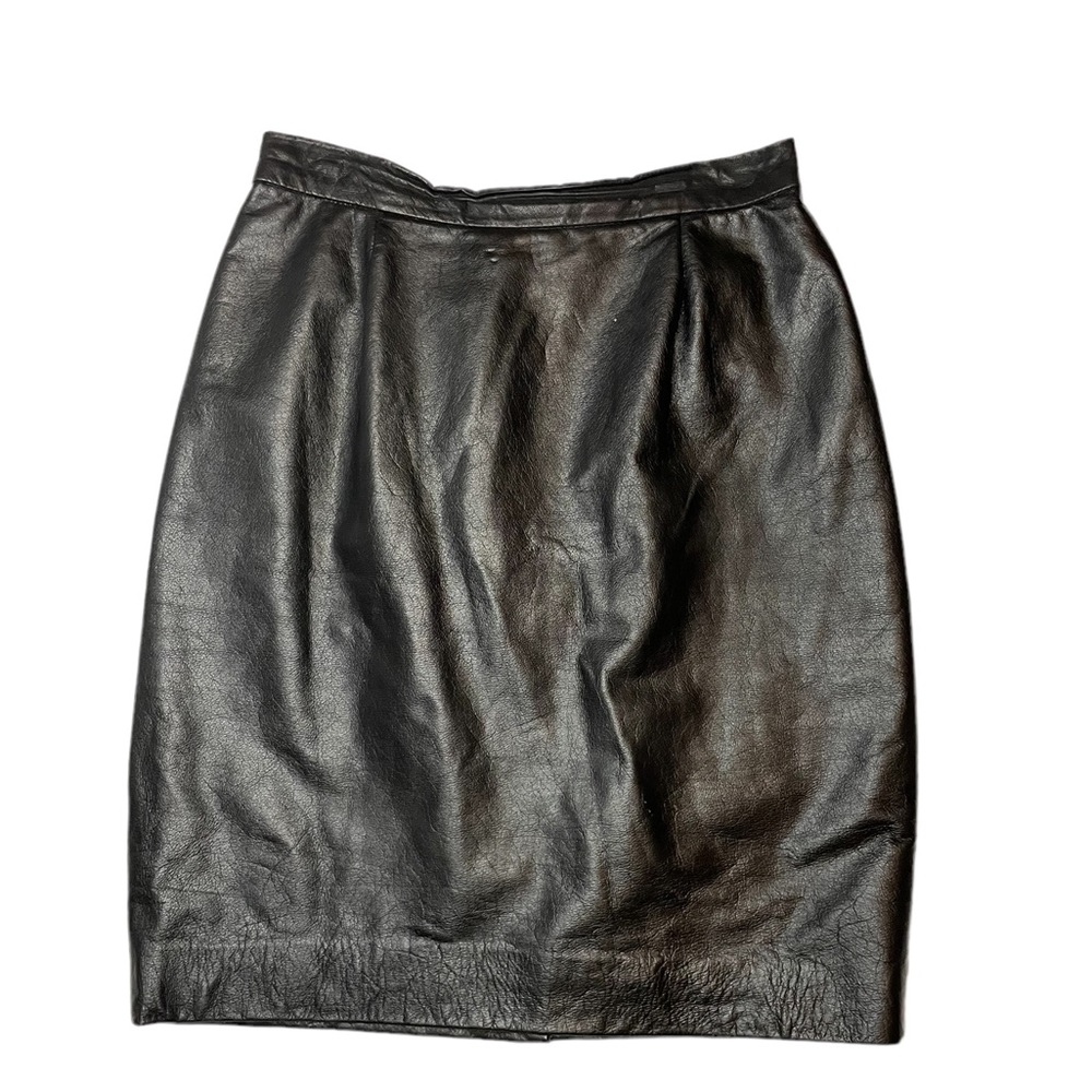 JH Collectibles Leather Mini Skirt
